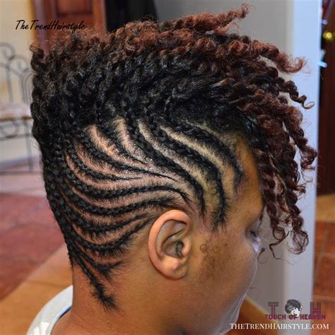 There are a variety of braided hairstyles that are flooding on the internet but cornrow has its major moment right now. Curly Cornrow Updo Hairstyle - 50 Updo Hairstyles for ...