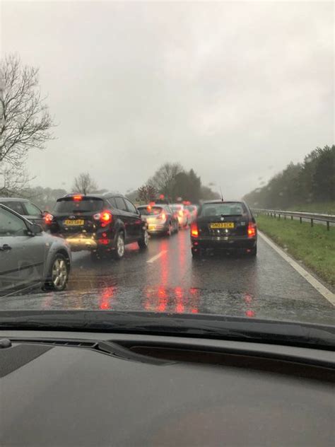 Huge Delays On A380 After Five Vehicle Crash Live Updates Devon Live