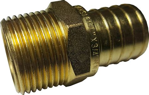 Brass Crimp Fittings Pex X Female Npt Threaded Adapters