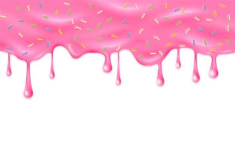 Cobertura rosa com fundo granulado Vetor Grátis Arte de doces