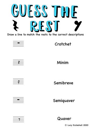 Grade 1 Music Worksheets Teaching Resources