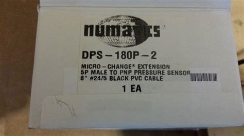New Numatics Pressure Sensor Dps 180p 2 Ebay