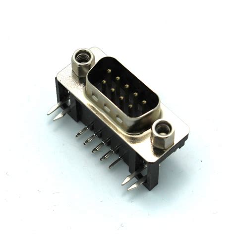 199 Pcb Mount Male Db9 Connector Tinkersphere