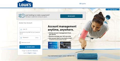 How to pay lowes credit card. lowes.syf.com/login- How To Manage Lowes Credit Card Login Portal