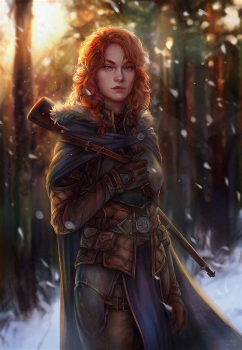 artstation 464 anna helme character portraits warrior woman fantasy women