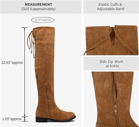 Vepose Womens 998 Suede Over The Knee High Boots Low Flat Heel Thigh High Boots For Womenknee