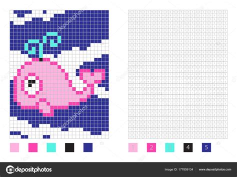 Ver más ideas sobre dibujos pixelados, dibujos en cuadricula, dibujos en pixeles. Dibujos: con pixeles | Dibujos animados de ballena de ...