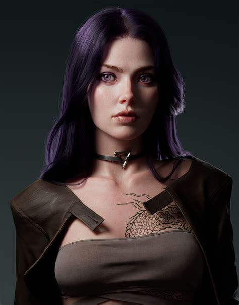 a 3d female model recreated from a concept art fantasy women fantasy girl digital art girl