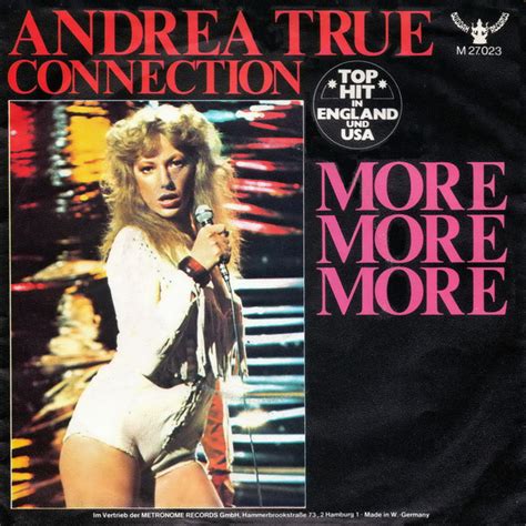 Andrea True Connection More More More Vinyl 7 Single 45 Rpm Discogs