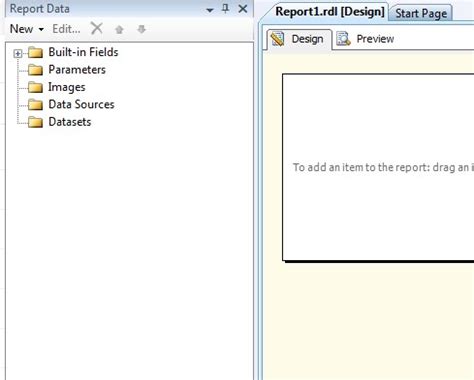 Lesson Making Your First Ssrs Report Non Wizard Method Ssrs Hot Sex