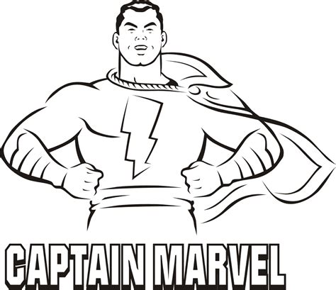 Download and print these captain marvel coloring pages for free. The Marvel Family on Pinterest | Captain Marvel, Captain ...