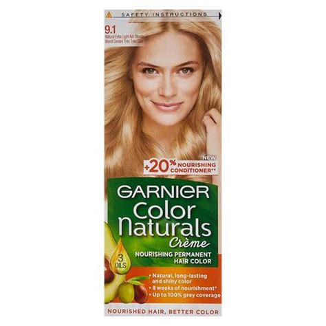 Buy Garnier Color Naturals Hair Color Creme 9 1 Extra Light Ash Blond