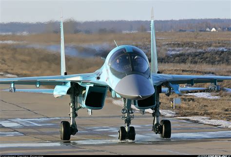 Sukhoi Su 34 Russia Air Force Aviation Photo 6133787
