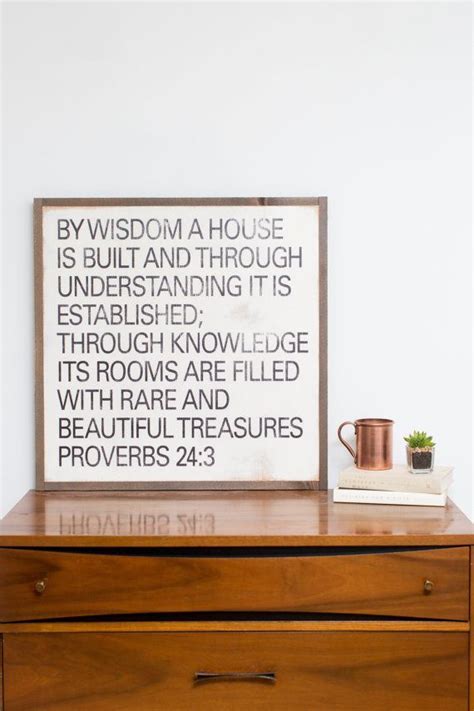 Rare Treasure Framed Wood Sign Proverbs 243 Scripture Etsy Wood