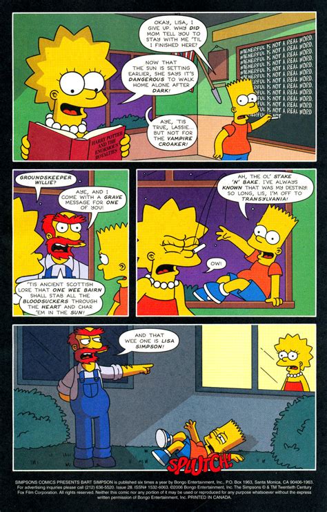 Read Online Simpsons Comics Presents Bart Simpson Comic Issue