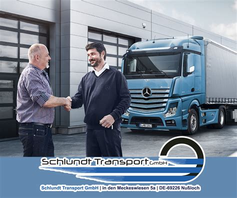 В нашу компанию требуется Schlundt Transport Gmbh