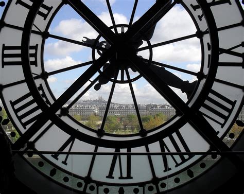 Montmartre through the D'Orsay Clock | Musée d'orsay, Orsay clock ...