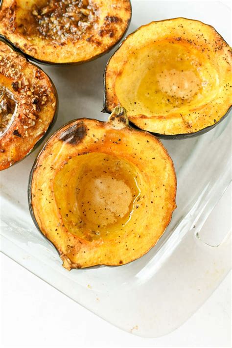 Sweet And Delicious Oven Baked Acorn Squash Savvy Saving Couple
