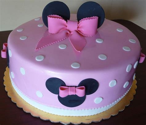 Minnie Cake Mini Mouse Cake Minnie Mouse Birthday Cakes Minnie Mouse