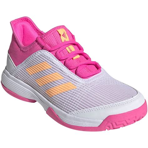 Adidas Adizero Club Junior Tennis Shoe Whitepink