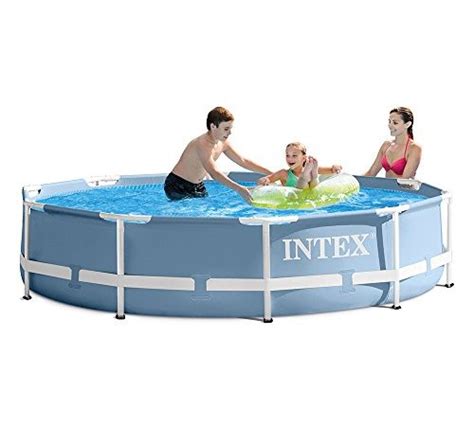 Intex 10ft X 30in Prism Frame Pool Set With Filter Pump Above Ground