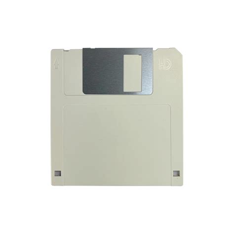 35 Floppy Disk Hd 144mb Grey Retro Style Media