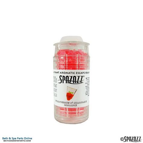 spazazz strawberries and champagne 1 2 oz aromatic escape beads