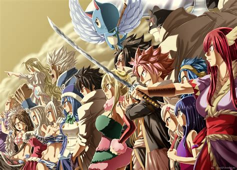 Những Bộ Hình Nền Anime Fairy Tail đẹp Nhất định Bạn Phải Thử