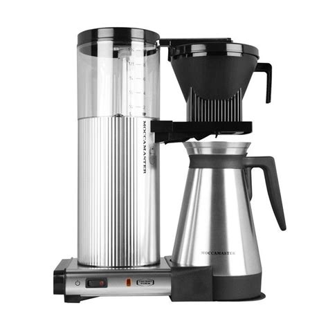 The key to brewing a great cup of coffee is a consistently uniform grind achieved with minimal heat. Technivorm Moccamaster CDGT | Coffee maker, Coffee brewer ...