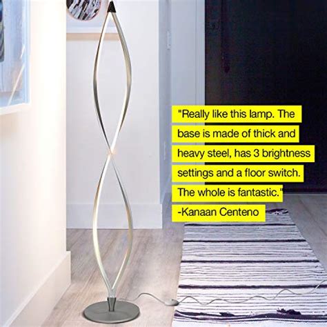 Brightech Twist Modern Led Spiral Floor Lamp For Living Room A Must