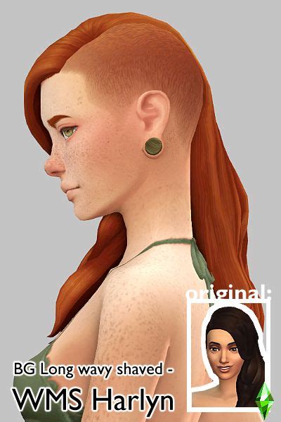 Hair Override Conversions Vii In 2022 Sims Hair Sims 4 Characters