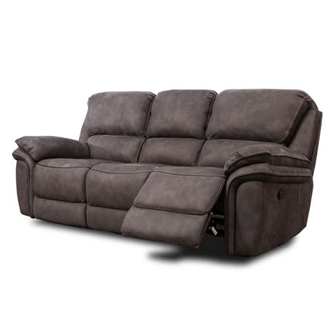 Contact us today to get your piece delivered with our delivery service! Portland 3 Seater Reclining Sofa - Charcoal - Get Furnished
