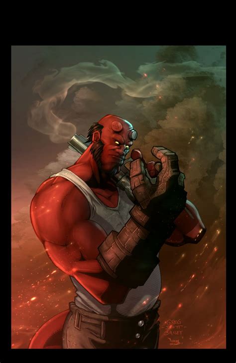 2014 Hellboy By Vest On Deviantart Superhero Superhero Art Cartoon Kids