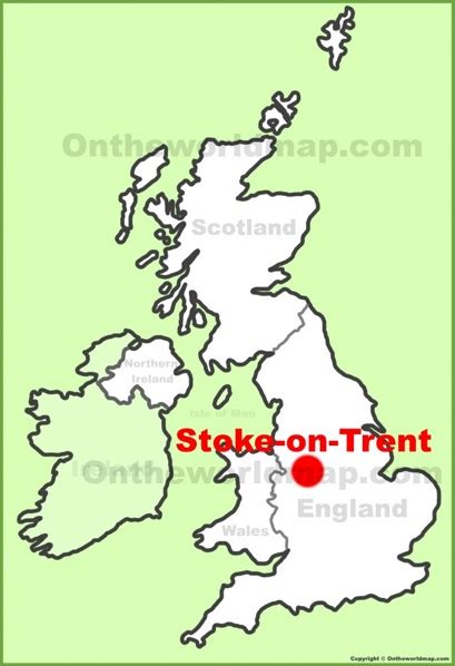 Stoke On Trent Maps Uk Discover Stoke On Trent With Detailed Maps