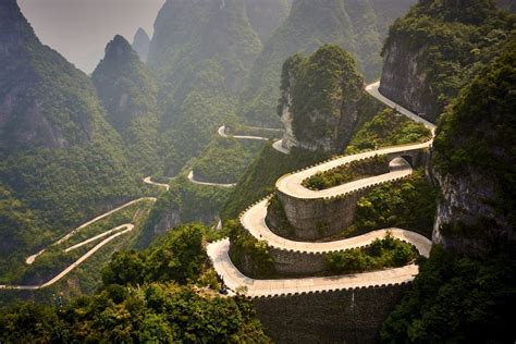 Tianmen Mountain Road China Infy World