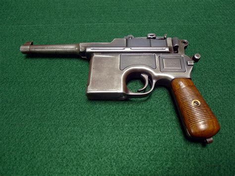 Mauser C96 Broomhandle Pistol Chambered In For Sale