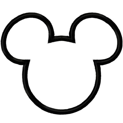 Free Mickey Mouse Stencil, Download Free Clip Art, Free Clip Art on