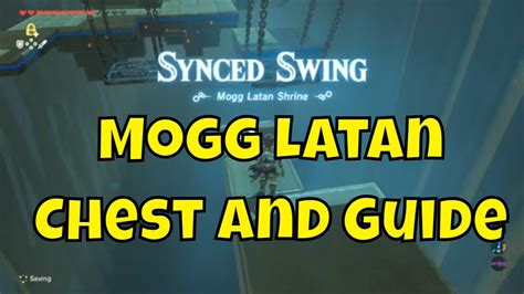 Synced Swing Mogg Latan Shrine Chest And Guide Zelda Breath Of The