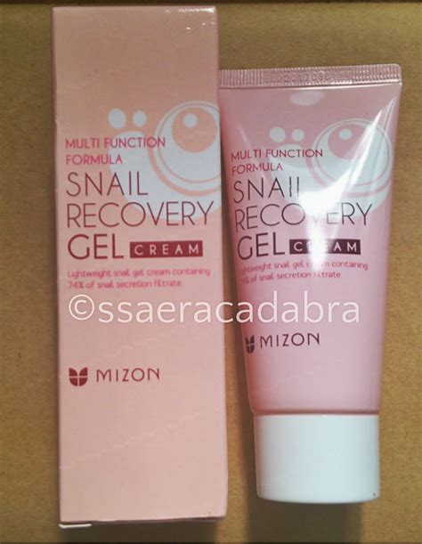 I still use the mizon snail eye cream layered across the top, which seems to help with texture and dark circles. Mizon Snail Recovery Gel Cream Review ~ Ssaeracadabra
