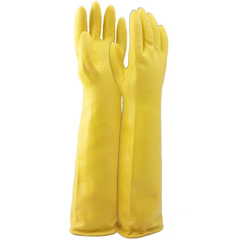 Taha Safety 18 Rubber Safety Gloves Smb Trading Llc