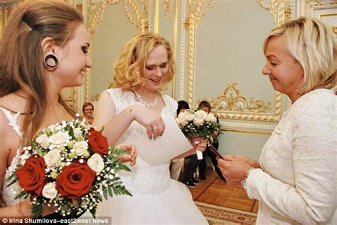 Legal Loophole Allows Russian Lesbian Couple To Marry Because One Of