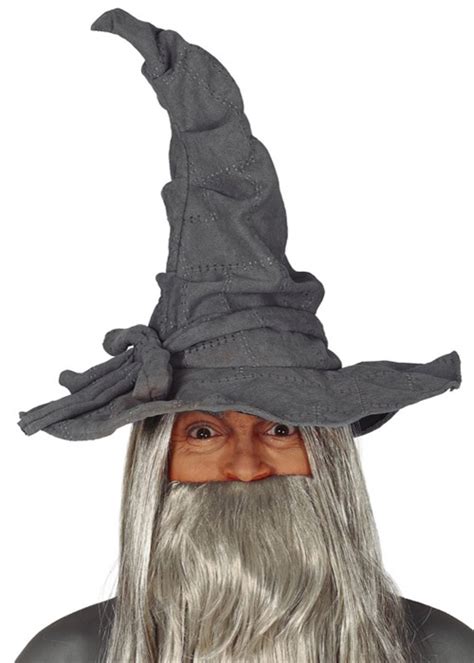 Adult Size Gandalf Style Grey Wizard Hat