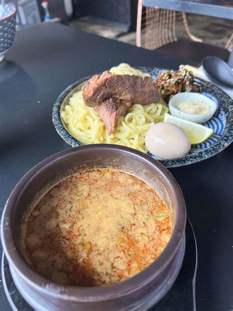 Spicy Beef Tsukemen Saikai Ramen Bar Ramen Directory