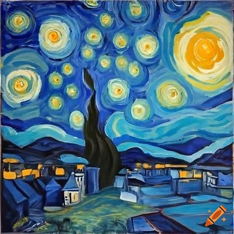 Starry Night Painting By Georgia Okeefe