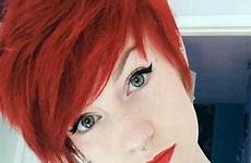 hair pixie red short cut haircut pretty shaggy haircuts funky color cuts women hairstyles girls pophaircuts lily hairstyle colors great
