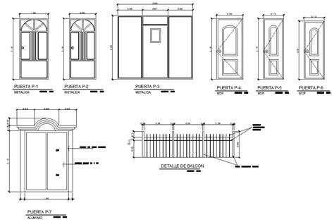 Door Plan And Elevation Detail Dwg File Cadbull Images And Photos Finder