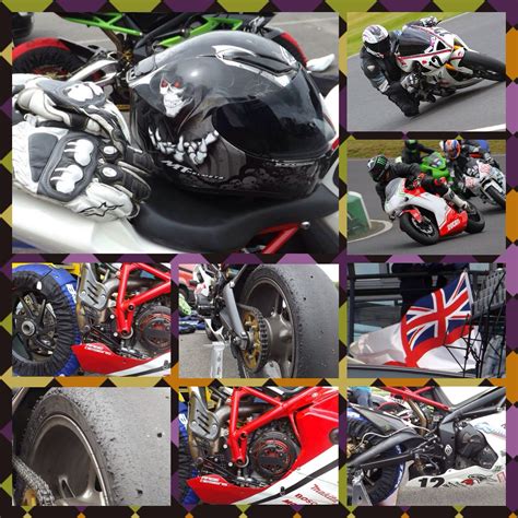 Collage Motorbikes Bike Racing