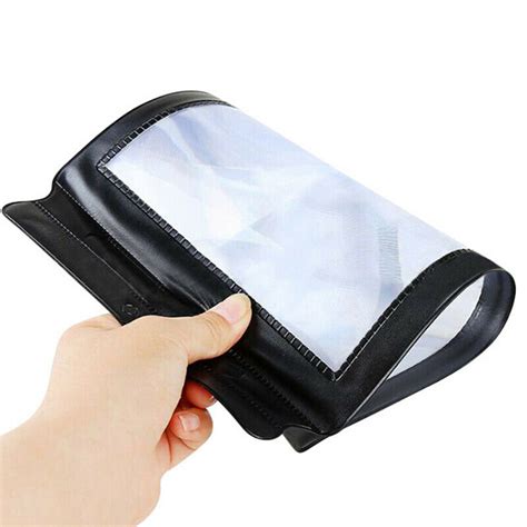 a4 full page large sheet magnifier magnifying glass reading aid lens fresnel 190891152862 ebay