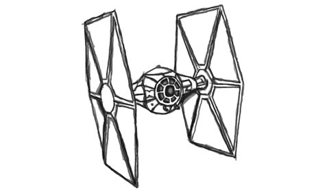 Star Wars Tie Fighter Coloring Coloring Pages