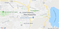Mapa de Hermosillo, Sonora - Mapa de Mexico